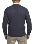 Bilde av GENSER CREW NECK LINEN NEW CABLE KNIT