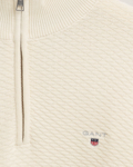 Bilde av GANT GENSER TRIANGLE TEXTURE HALFZIP