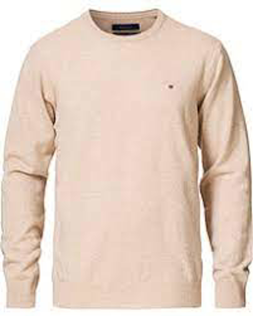 Bilde av GANT GENSER SUPERFINE LAMBSWOOL CREW