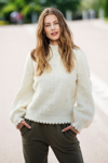 Bilde av ANEMONE PULLOVER - GENSER MED BALLONGARMER