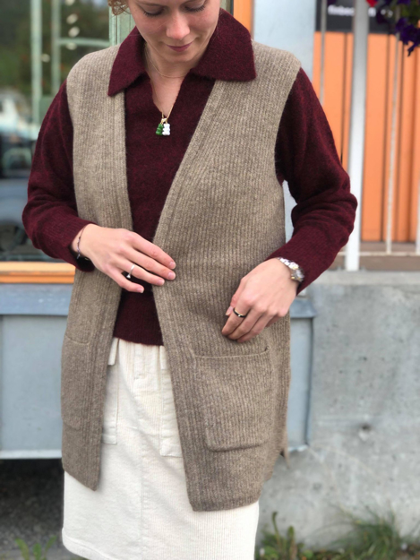 Bilde av ANEMONE VEST ÅPEN - WAISTCOAT