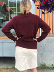 Bilde av ANEMONE PULLOVER - GENSER V-HALS MED KRAGE