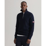 Bilde av GANT GENSER - WAFFLE RIB HALFZIP