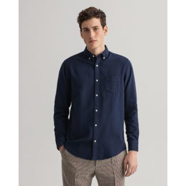 Bilde av GANT SKJORTE HERRINGBONE FLANNEL