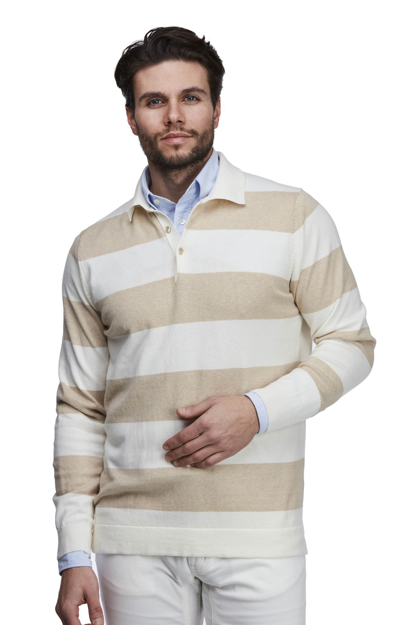 Bilde av HANSEN & JACOB GENSER COTTON CASHMERE POLO