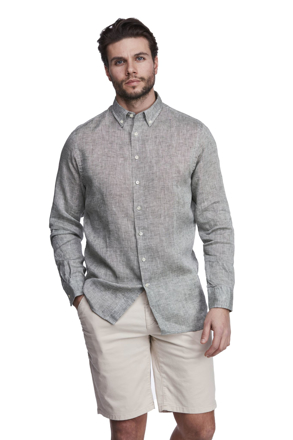 Bilde av HANSEN & JACOB WASHED LINEN SHIRT