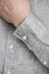 Bilde av HANSEN & JACOB WASHED LINEN SHIRT