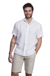 Bilde av HANSEN & JACOB LINEN SHORT SLEEVE SHIRT