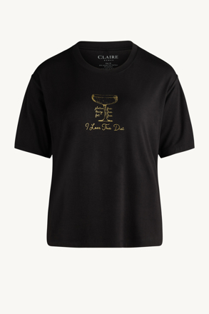 Bilde av CLAIRE TSHIRT ARYA CHAMPAGNE