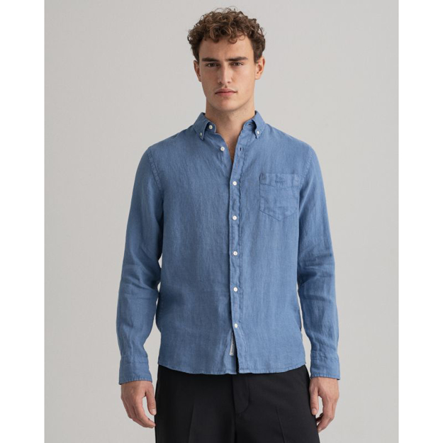 Bilde av GANT DYED LINEN SHIRT