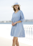 Bilde av ANEMONE TENCEL DRESS C-NECK