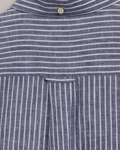 Bilde av GANT REG STRIPE LINEN SS SHIRT