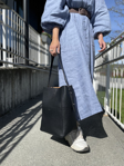 Bilde av JIM RICKEY ZOE TUMBLED LEATHER BAG BLACK ONE SIZE UNI