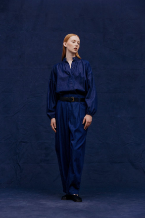 Bilde av CATHRINE HAMMEL DENIM POEM SHIRT DARK DENIM BLUE ONE SIZE DAME