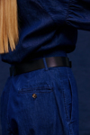 Bilde av CATHRINE HAMMEL DENIM POEM SHIRT DARK DENIM BLUE ONE SIZE DAME