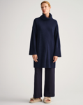 Bilde av GANT DAME LOUNGE ROLLNECK DRESS