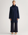 Bilde av GANT DAME LOUNGE ROLLNECK DRESS