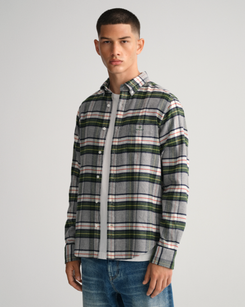 Bilde av GANT REG UT FLANNEL CHECK SHIRT