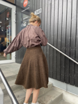 Bilde av CATHRINE HAMMEL MOHAIR FLARED SKIRT