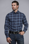 Bilde av HANSEN & JACOB MELTON CHECK FLANNEL SHIRT