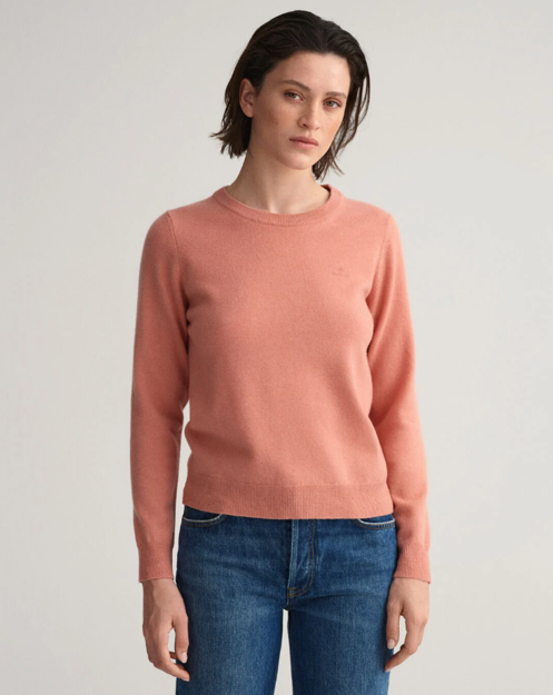 Bilde av GANT DAME SUPERFINE LAMBSWOOL C-NECK