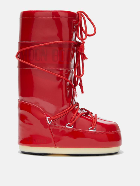 Bilde av MOON BOOTS ICON VINILE MET KIDS Red 31/34