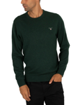 Bilde av GANT SUPERFINE LAMBSWOOL CREW NECK SWEATER