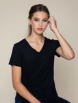 Bilde av ELLA & IL ALETHE MODAL TEE T-SHIRT