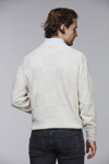 Bilde av HANSEN & JACOB FLAXEN SOLID CHECK KNIT