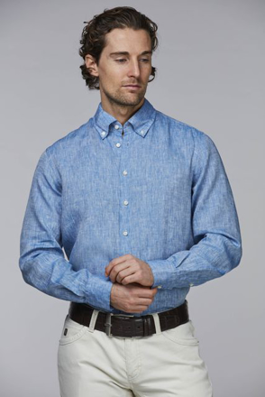 Bilde av HANSEN & JACOB WASHED LINEN SHIRT