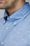 Bilde av HANSEN & JACOB WASHED LINEN SHIRT