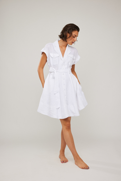 Bilde av ELLA & IL ADDISON LINEN DRESS