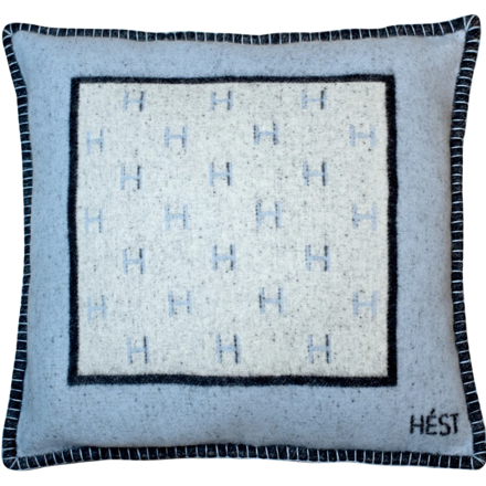 Bilde av HÉST SIGNATURE PILLOWCASE 60X60 Blue ONE SIZE UNI