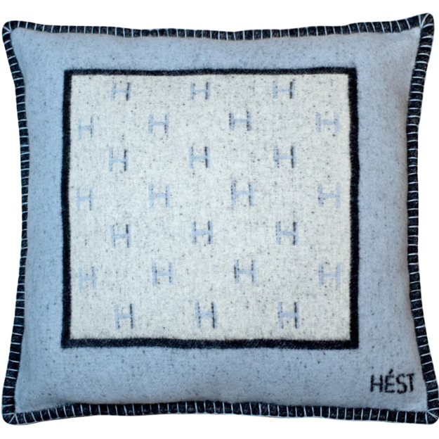 Bilde av HÉST SIGNATURE PILLOWCASE 60X60 BLUE ONE SIZE UNI