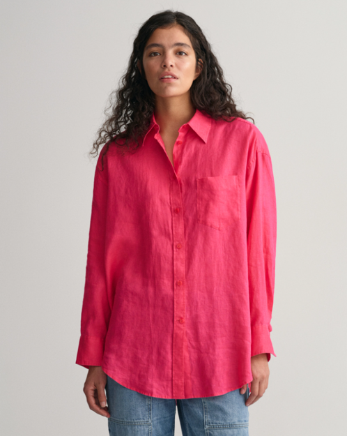 Bilde av GANT DAME OS LINEN SHIRT