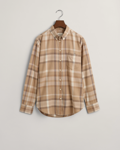 Bilde av GANT DAME RELAXED CHECKED FLANNEL BD SHIRT