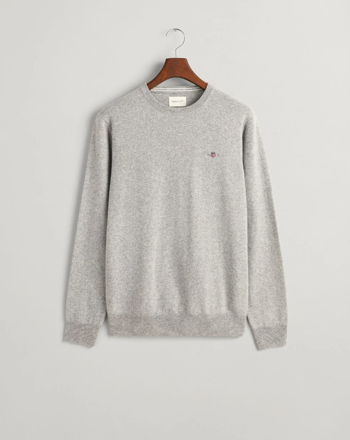 Bilde av GANT HERRE SUPERFINE LAMBSWOOL C-NECK