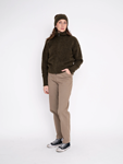 Bilde av JOHHNYLOVE SUSY MOHAIR ZIPPED TALL NECK CARDIGAN