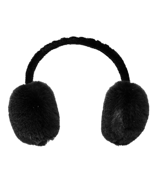 Bilde av GOLDBERGH FLUFFY EARWARMERS FAUX FUR Black ONE SIZE DAME