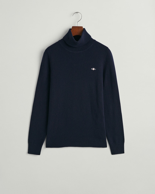 Bilde av GANT DAME LOUNGE ROLLNECK SWEATER