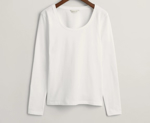 Bilde av GANT DAME SCOOP NECK TOP