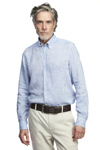 Bilde av HANSEN & JACOB WHITE YARN LINEN SHIRT