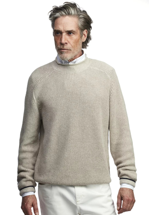 Bilde av HANSEN & JACOB FLAXEN RAGLAN KNIT