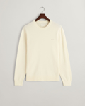 Bilde av GANT TEXTURED COTTON C-NECK SWEATER