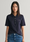 Bilde av GANT DAME SLIM SHIELD SS PIQUE POLO