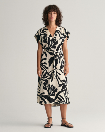 Bilde av GANT REL PALM PRINT SS DRESS