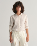 Bilde av GANT DAME REL STRIPED LINEN SHIRT