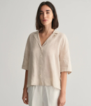 Bilde av GANT DAME REL SS LINEN SHIRT