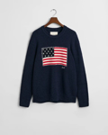 Bilde av GANT FLAG INTARSIA C-NECK