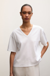 Bilde av JULIE JOSEPHINE BOXY V-NECK TEE